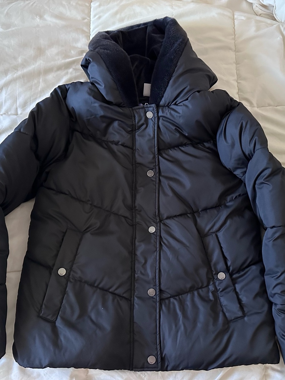 32 Degrees Women's Black Puffer Jacket - Size XS